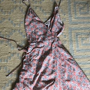 Reformation wrap dress